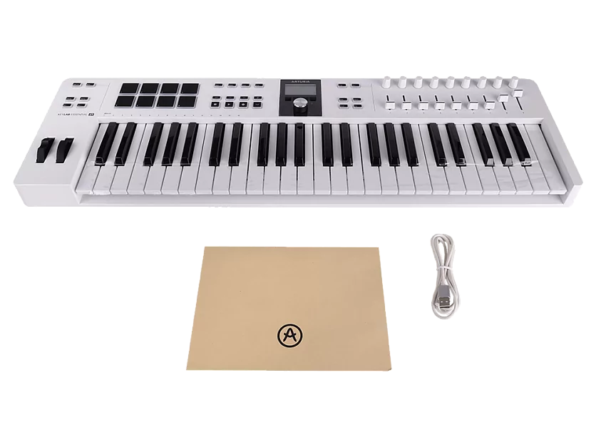 MIDI клавиатура Arturia KeyLab Essential 49 mk3 White 7