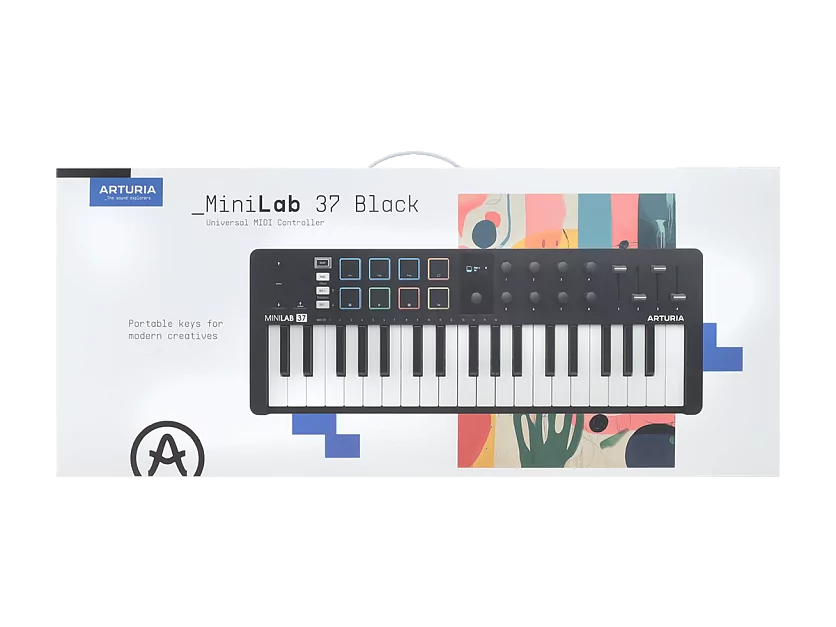 MIDI клавиатура Arturia MiniLAB 3 37 Black 12