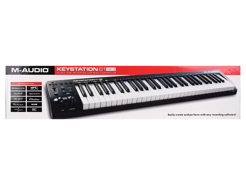 MIDI клавиатура M-audio Keystation 61 MK3 15