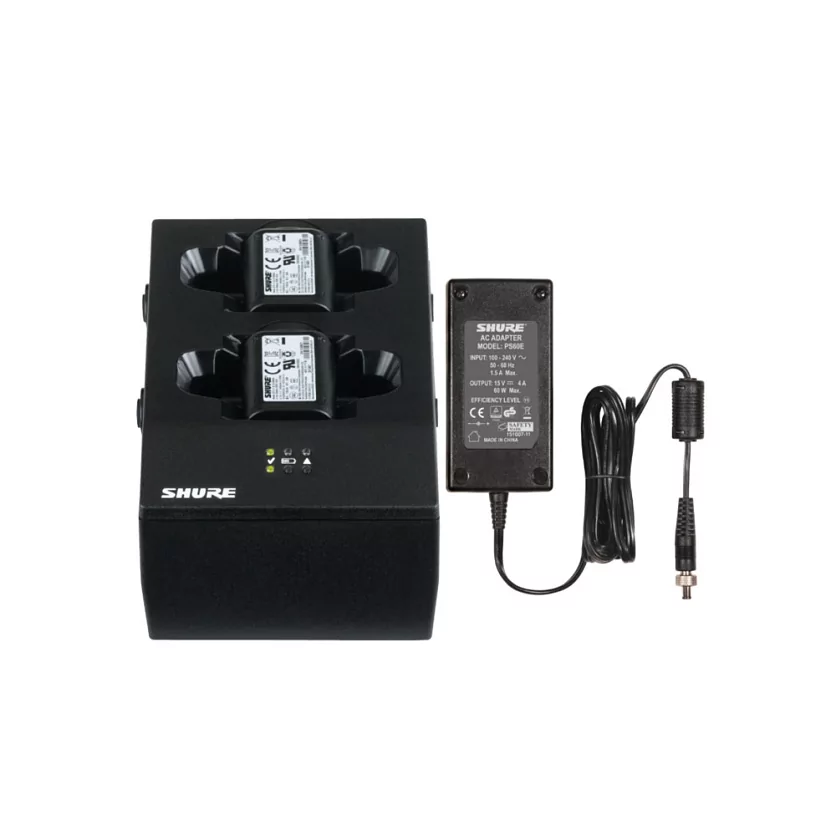 Двухпортовая зарядная док-станция SHURE SBC200-E