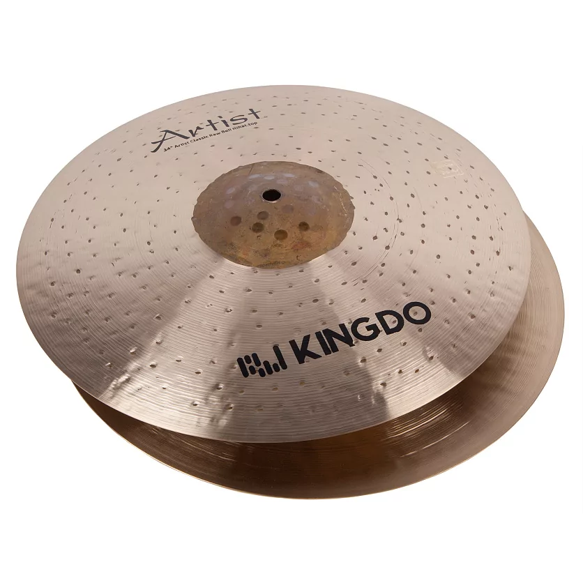 Тарелки хай-хэт 14" KINGDO 14" CLASSIC RAW BELL HI-HAT