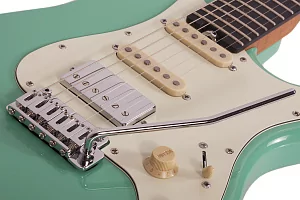 Электрогитара SCHECTER NICK JOHNSTON TRAD-HSS A. GREEN 2