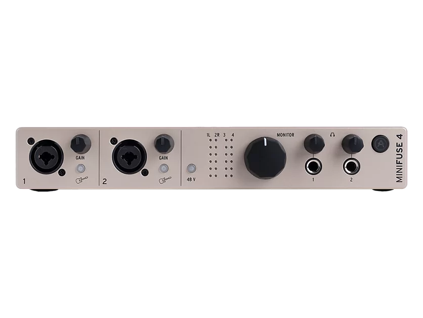 Аудиоинтерфейс USB Arturia MiniFuse 4 Champagne 3