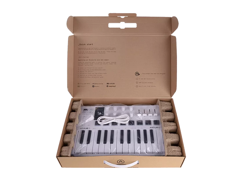 MIDI клавиатура Arturia MiniLAB 3 12