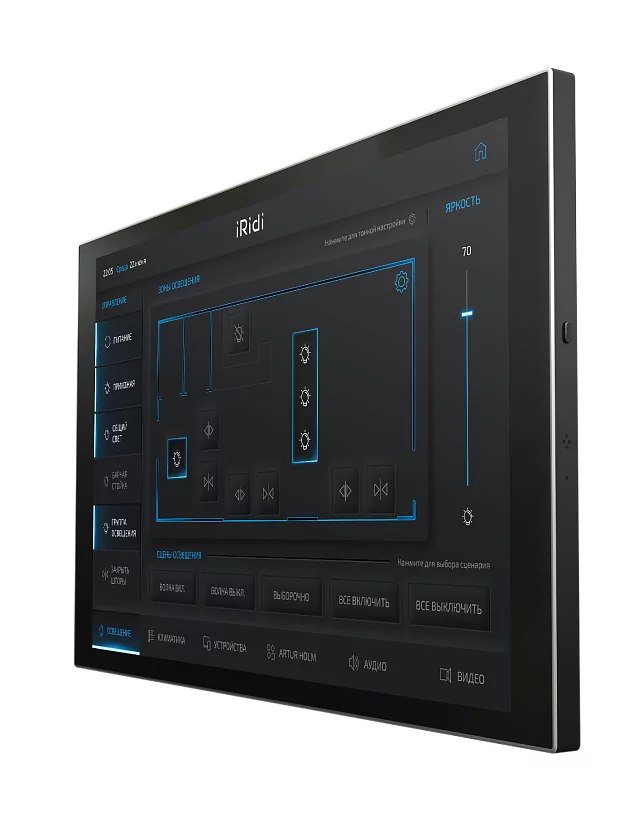 Панель настенная iRidi Touch Panel P10-mb-W 3
