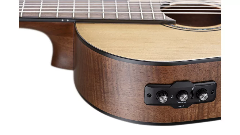 Электроакустическая классическая гитара LA MANCHA C-Lime-TN-CER 7