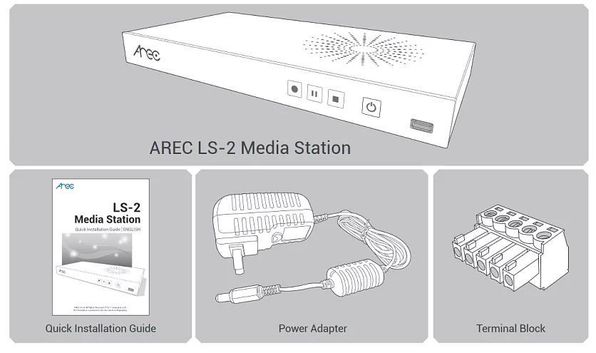 Рекордер AREC LS-2 3