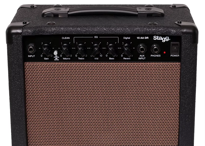 Комбо для акустической гитары STAGG 15 AA DR 2