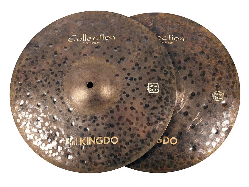 Тарелки хай-хэт 13" KINGDO 13" COLLECTION ARTIST DRY HI-HAT 2