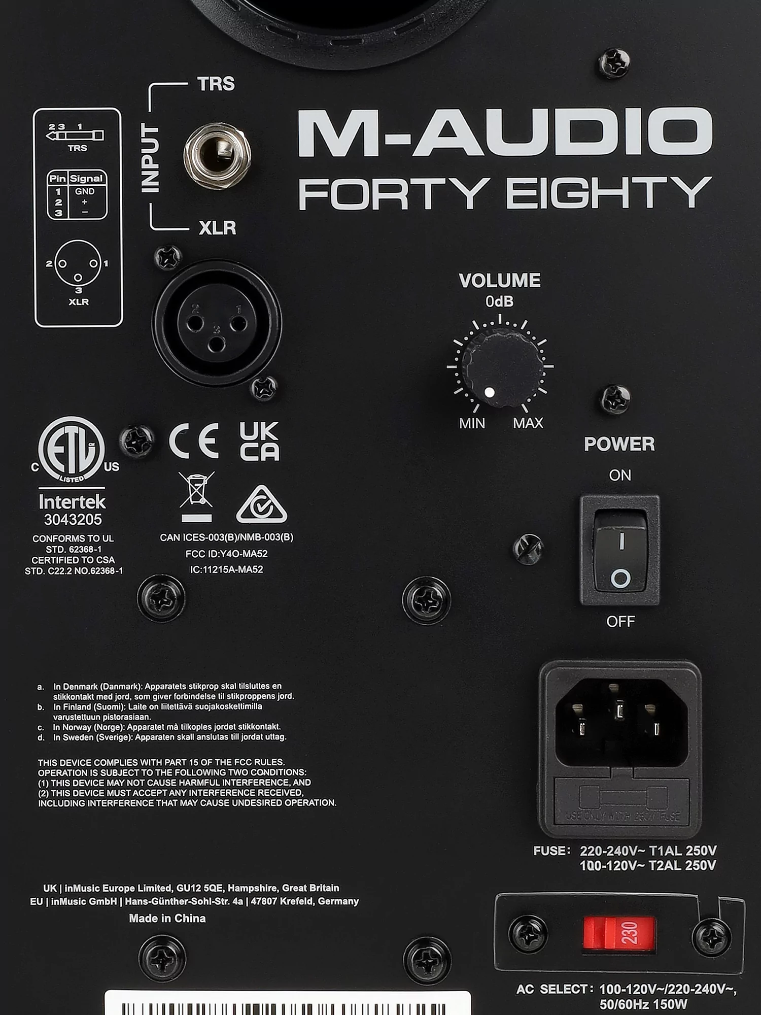 Акустическая система M-audio Forty Eighty 6