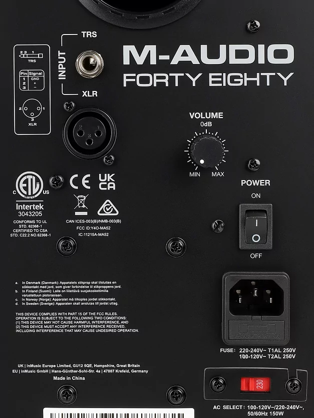 Акустическая система M-audio Forty Eighty 6