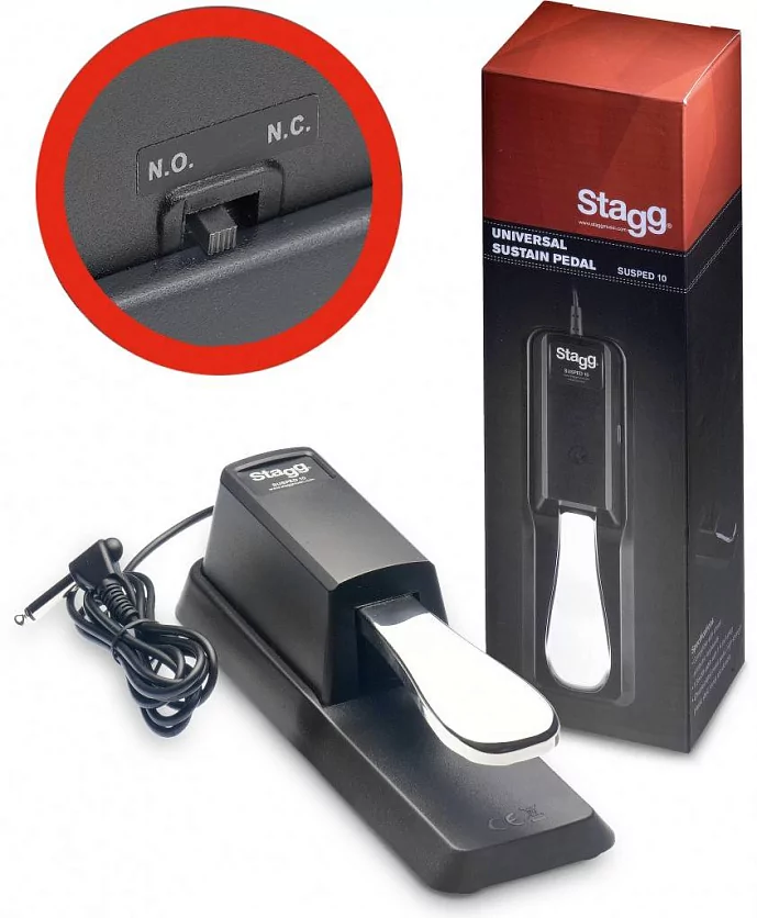 Педаль сустейна STAGG SUSPED 10 2