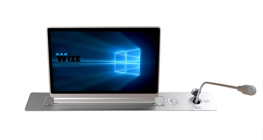 Моторизированный выдвижной монитор Genuis Voice Wize Pro WR-15GV