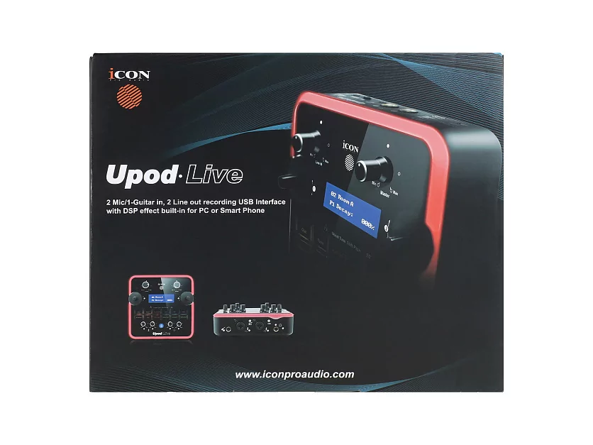 Аудиоинтерфейс USB Icon UPod Live 20