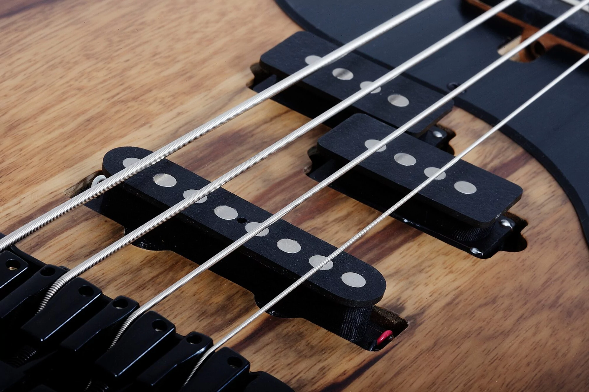 Бас-гитара SCHECTER MODEL-T 4 EXOTIC BLACK LIMBA BL 3