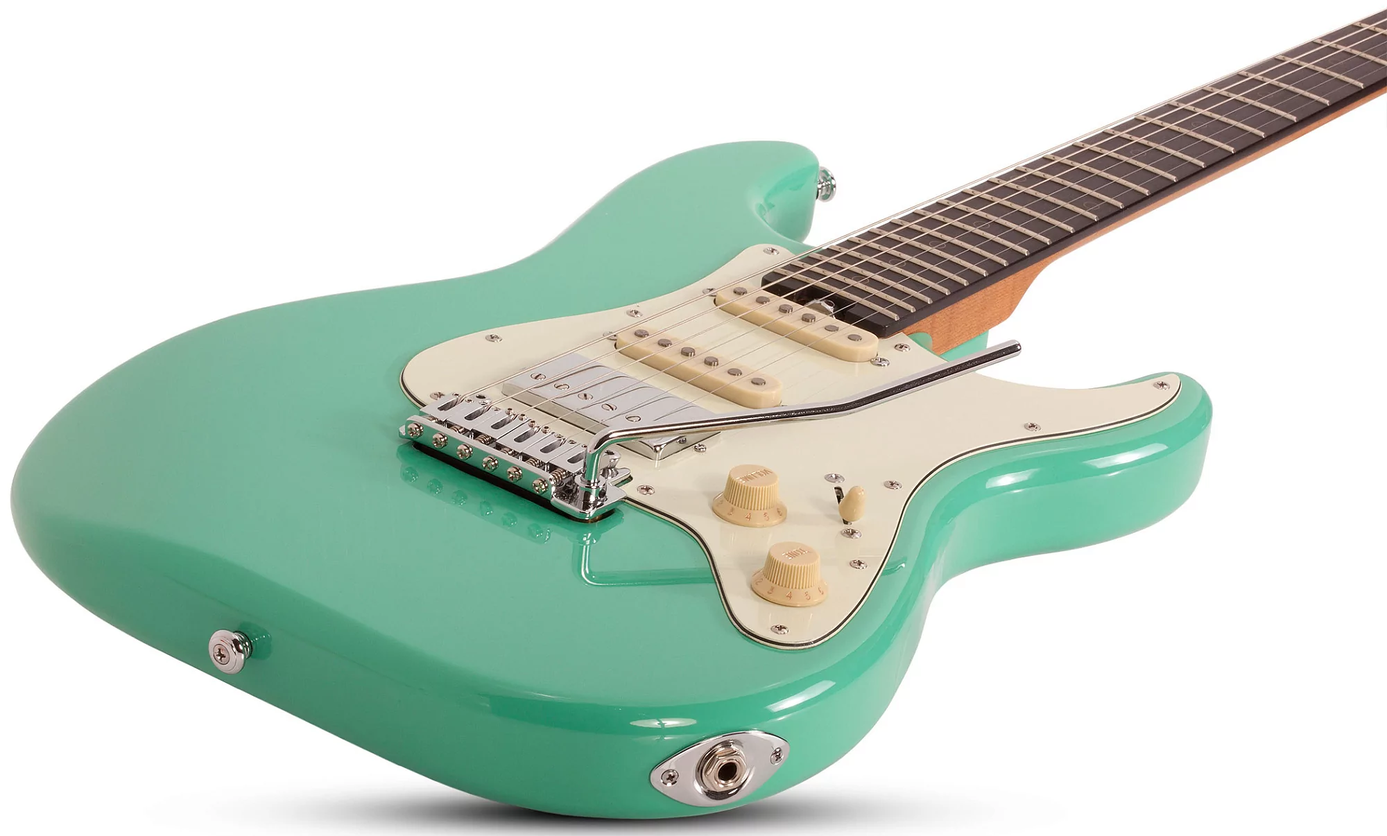 Электрогитара SCHECTER NICK JOHNSTON TRAD-HSS A. GREEN 11