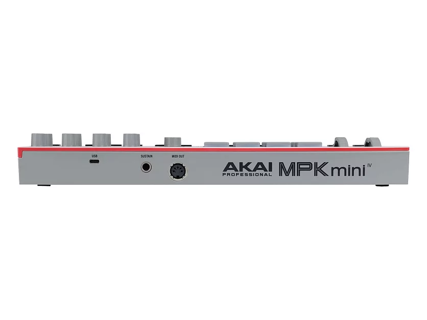 Миди-клавиатура AKAI MPK Mini IV White 7
