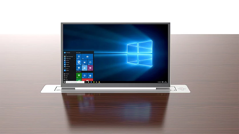 Моторизированный выдвижной монитор Genius Tilt Wize Pro WR-24GT Touch 2