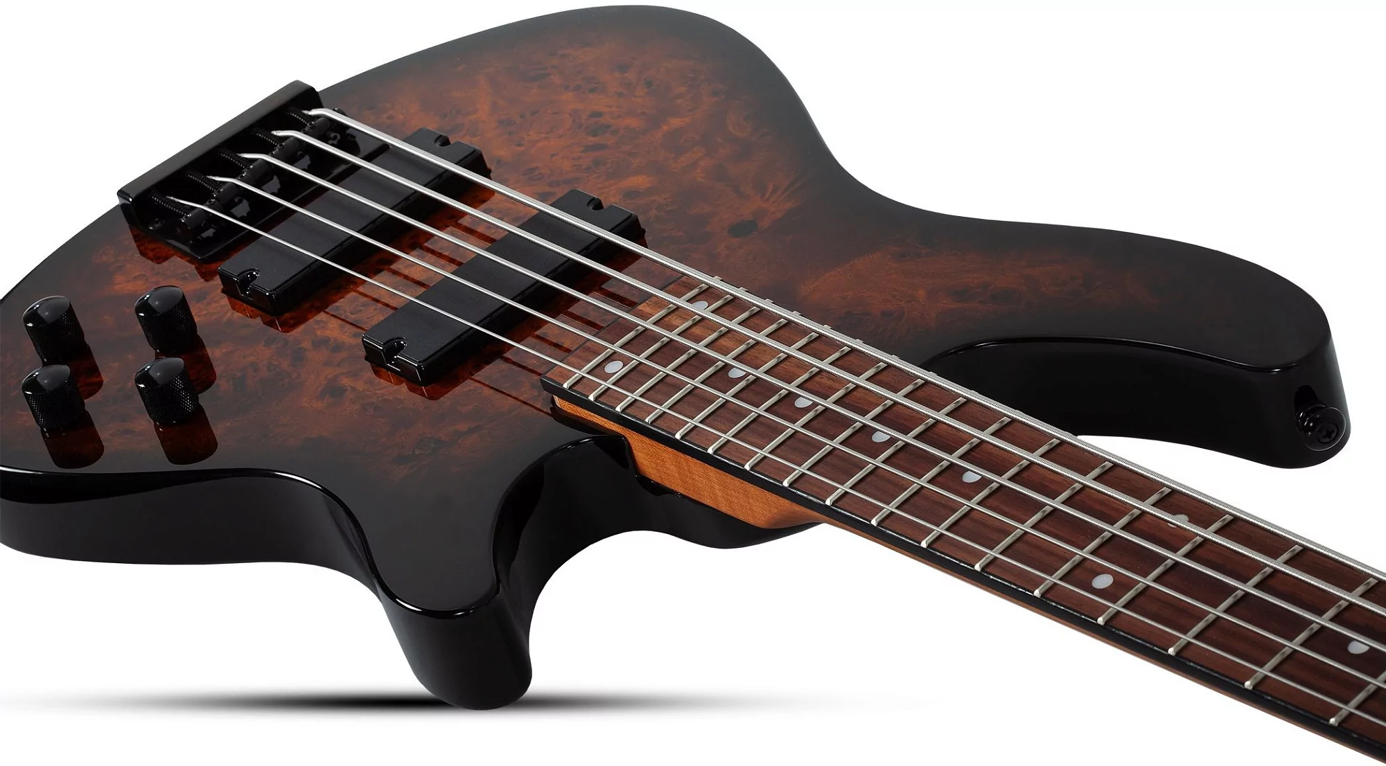 Бас-гитара SCHECTER C-5 STANDARD TOBACCO BURL TB 5