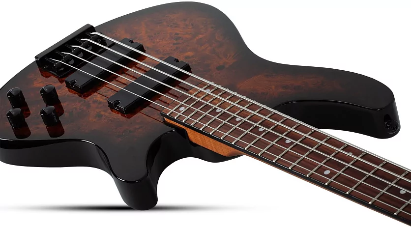 Бас-гитара SCHECTER C-5 STANDARD TOBACCO BURL TB 5