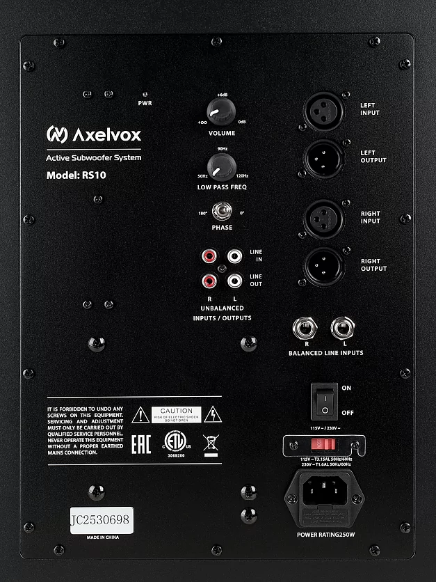 Акустическая система Axelvox RS10 6