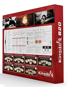 Комплект тарелок KINGDO MODERN SET 14"+16"+20" 6