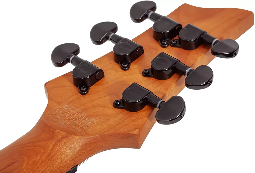 Электрогитара SCHECTER C-1 STANDARD LH BLACK FADE BURST BURL BFBB 13
