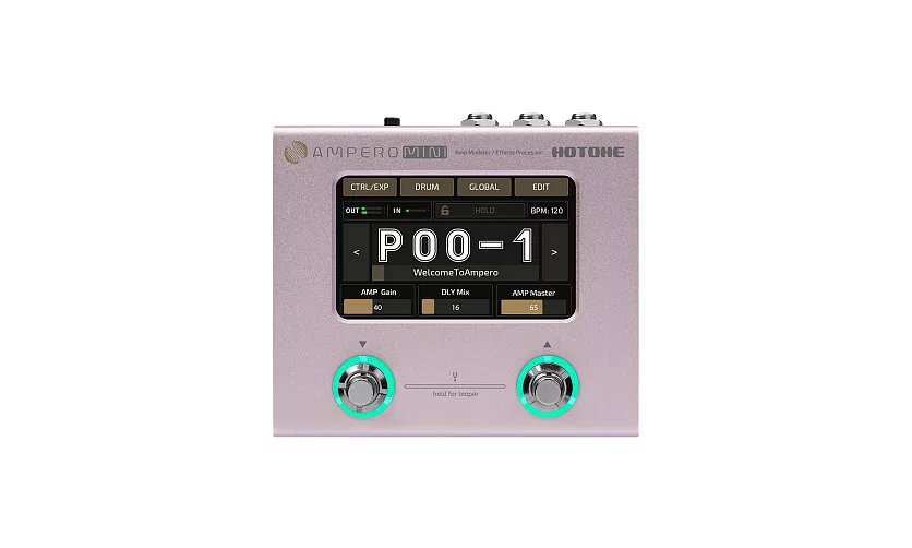 Процессор эффектов Hotone Ampero Mini (Purple Taro)