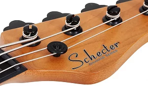 Бас-гитара SCHECTER MODEL-T 4 EXOTIC BLACK LIMBA BL 6