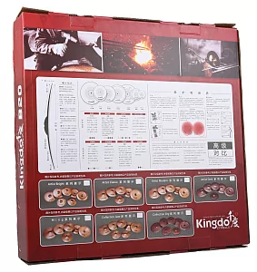 Комплект тарелок: Hi-Hat14" KINGDO ARTIST POWER COPPESMITH 14"+16"+20" 6