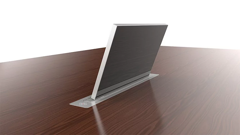 Моторизированный выдвижной монитор Genius Tilt Wize Pro WR-24GT Touch 3