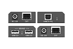 Комплект удлинителя сигнала Infobit iTrans USB2-TR100 4