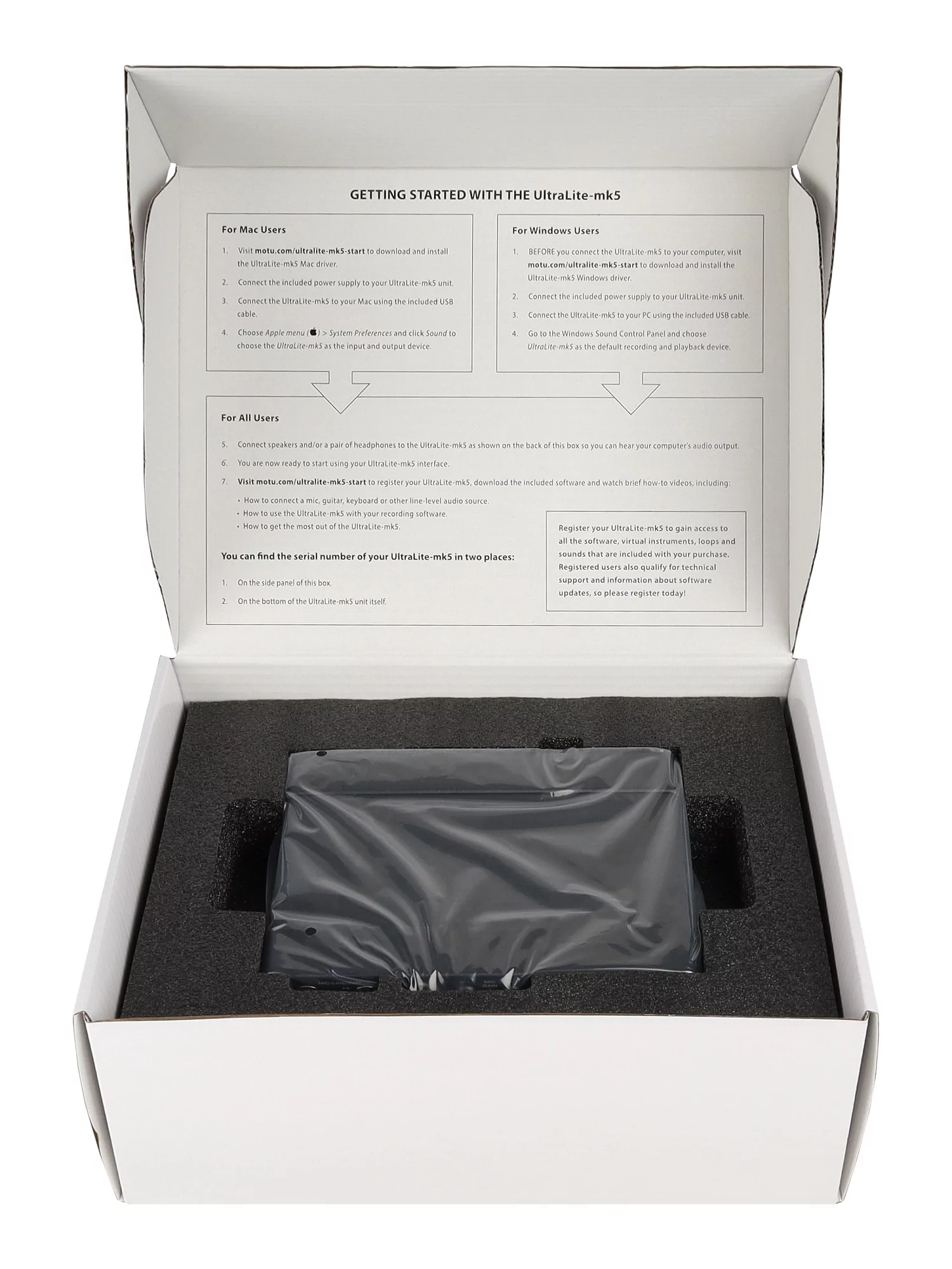 Аудиоинтерфейс USB Motu UltraLite-mk5 15