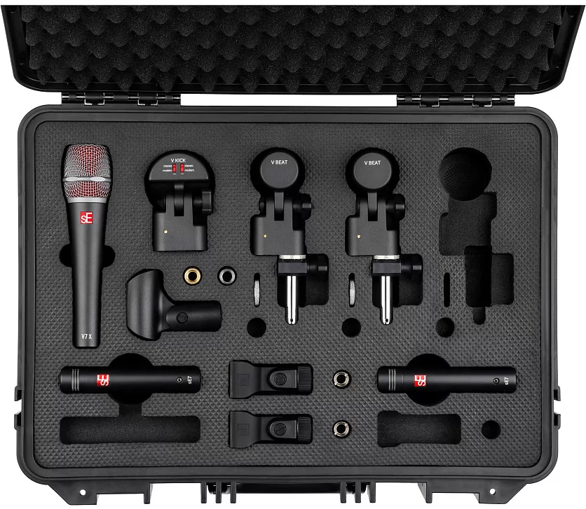 Набор микрофонов для ударной установки sE Electronics V PACK CLUB 2