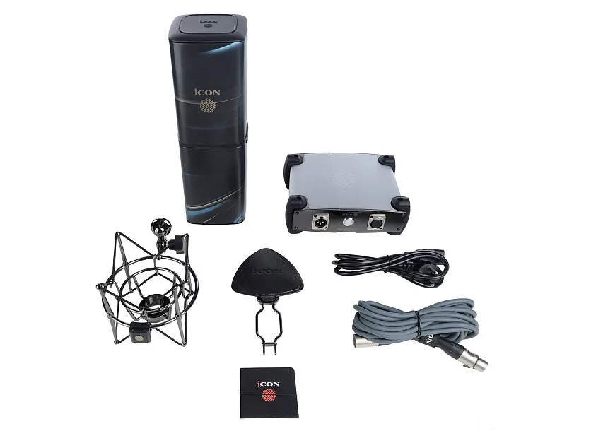 Профессиональный студийный ламповый микрофон Icon Space 67 6