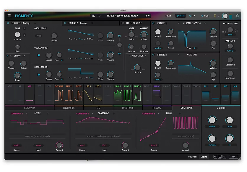 Электронная лицензия Arturia Pigments 6 (electronic license) 4