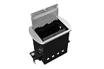 Прямоугольный металлический корпус Wize Pro WRTS-M-4CBOX-S 2