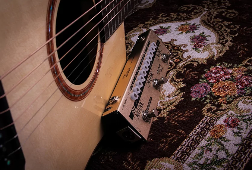 Напольная компактная гитарная педаль Dapper Acoustic Mini Valeton MES-4 18