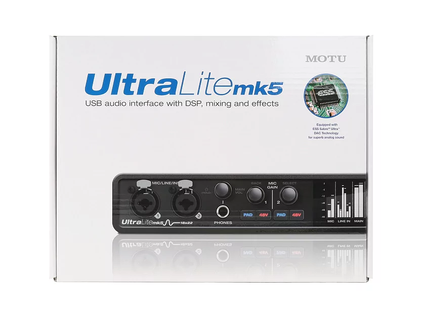 Аудиоинтерфейс USB Motu UltraLite-mk5 17