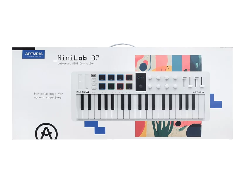MIDI клавиатура Arturia MiniLAB 3 37 White 12