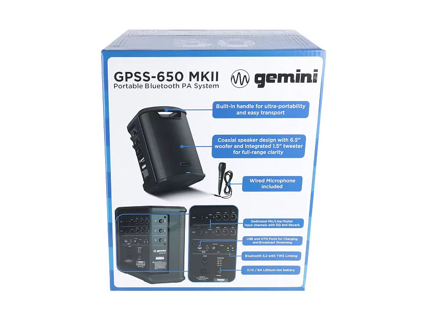 Акустическая система Gemini GPSS-650 MKII 23