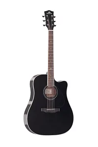 Трансакустическая гитара Kepma D1CE-K10PRO-BKM