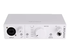 Аудиоинтерфейс USB Arturia MiniFuse 1 White