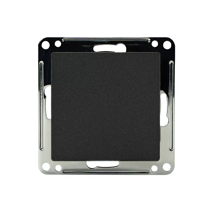 Сценарный выключатель 1-кл, модуль 55х55, Bus77, Графит iRidi DB-00-55-0104 2