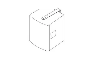 Крепление DS Proaudio CX 112,115 U-bracket WH