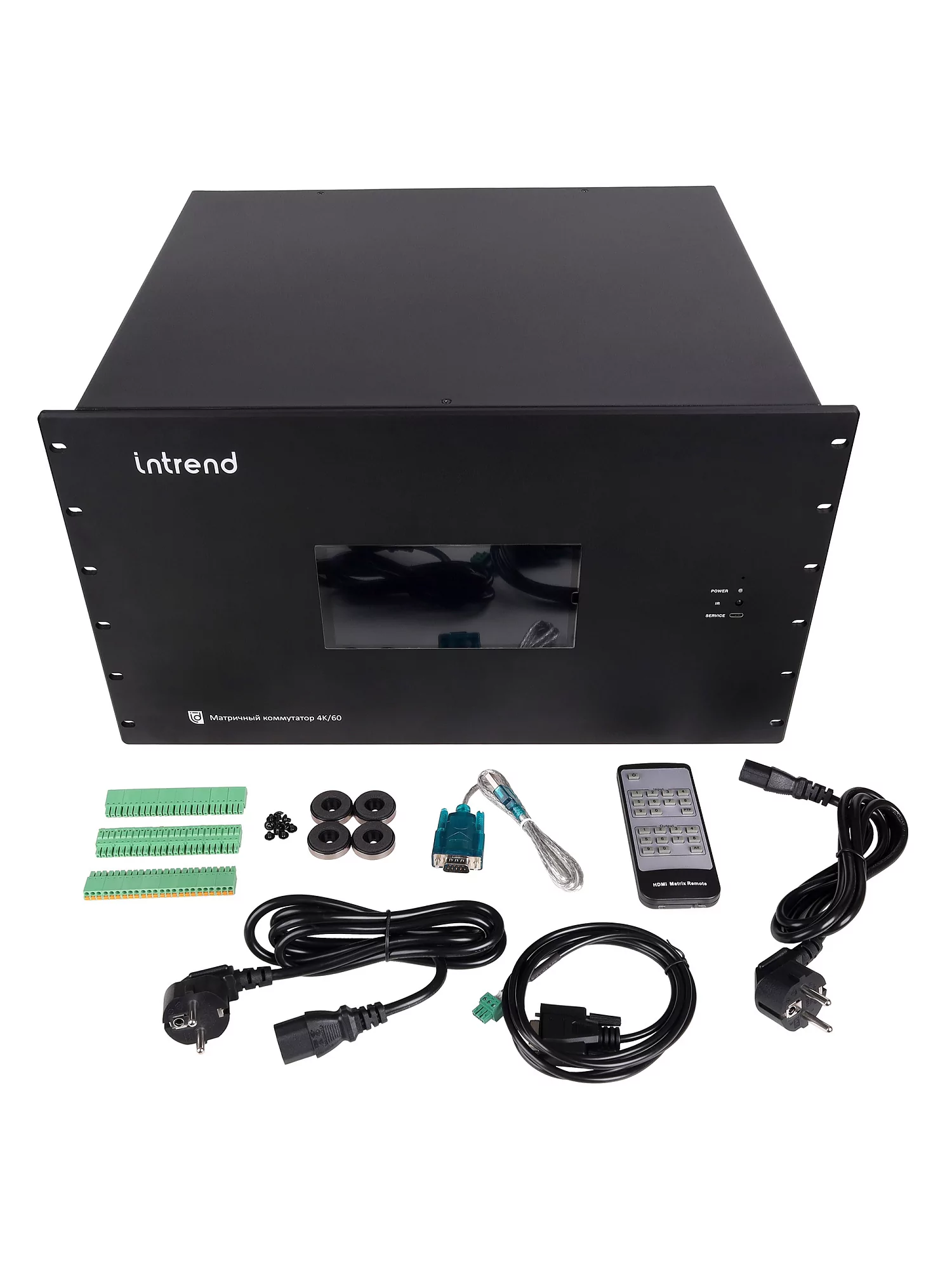 Шасси матричного коммутатора 36x36 Intrend ITMMT4-36x36 16