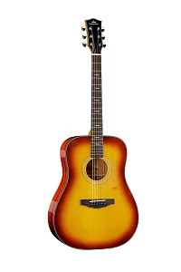 Трансакустическая гитара Kepma F1E-D-BS