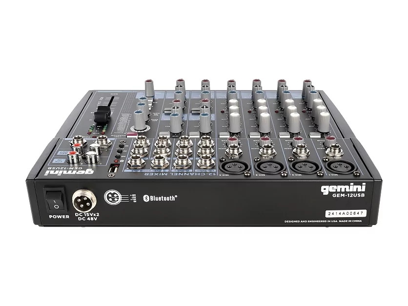 Микшер Gemini GEM-12USB 6