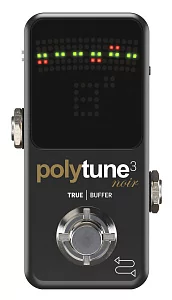 Напольный хроматический тюнер TC Electronic POLYTUNE 3 NOIR