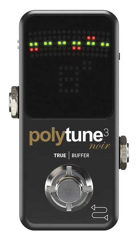 Напольный хроматический тюнер TC Electronic POLYTUNE 3 NOIR